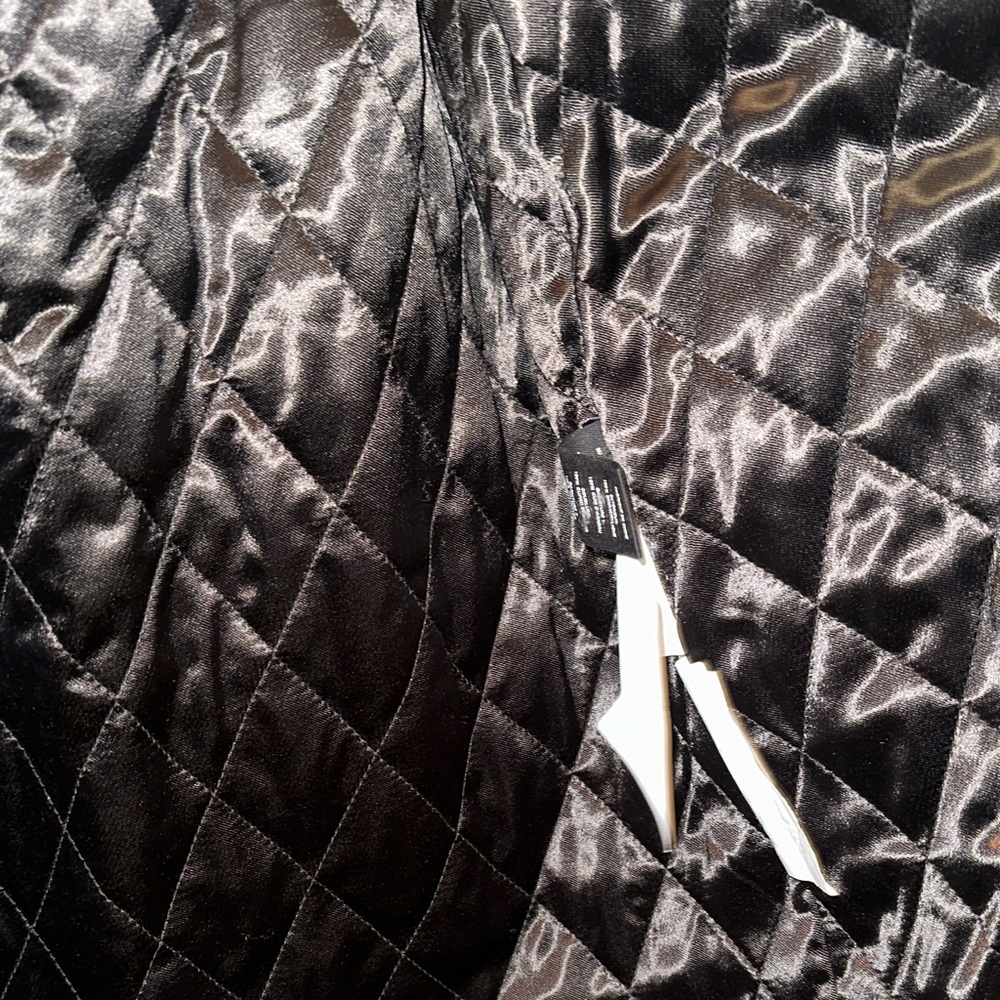 Helmut Lang Black Faux Fur Jacket with Hood EUC! - Picture 7 of 13
